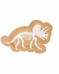 assiettes dinosaure kraft et blanc