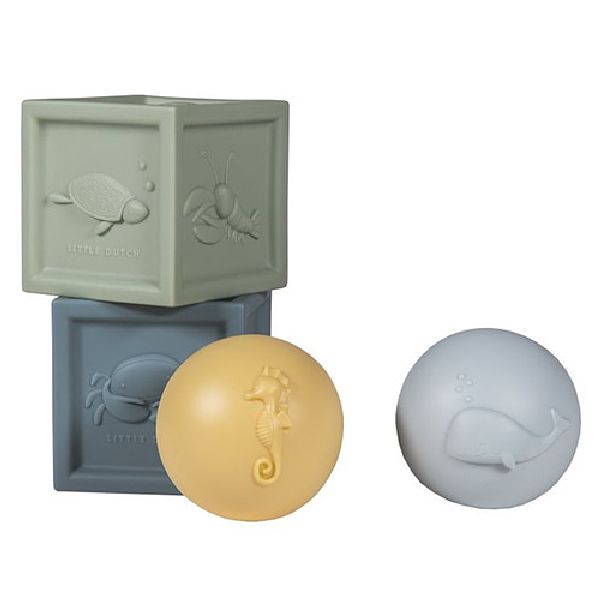 Set balles et cubes ocean little dutch