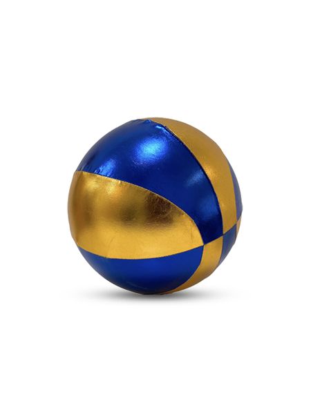 ballon basket bleu et or 22 cm ratatam