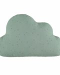 Coussin Nuage Cloud toffee sweet dots eden green nobodinoz