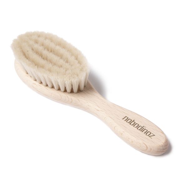 Brosse pour bébé extra soft natural nobodinoz