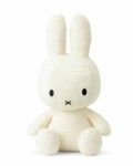 Lapin velours côtelé Blanc 50 cm - Miffy