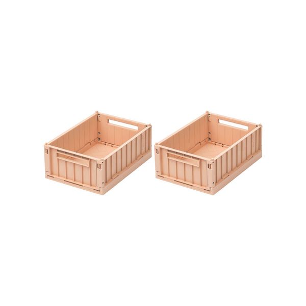 Lot de 2 Grandes boites de Rangement Weston - Tuscany Rose - Liewood