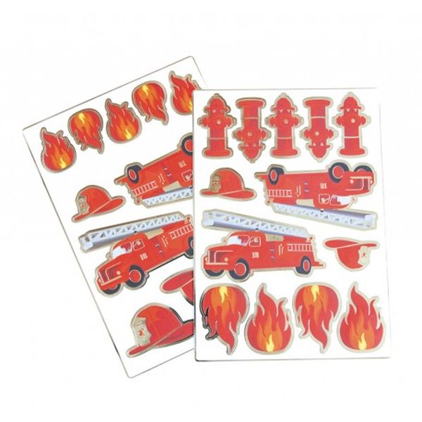 stickers pompier