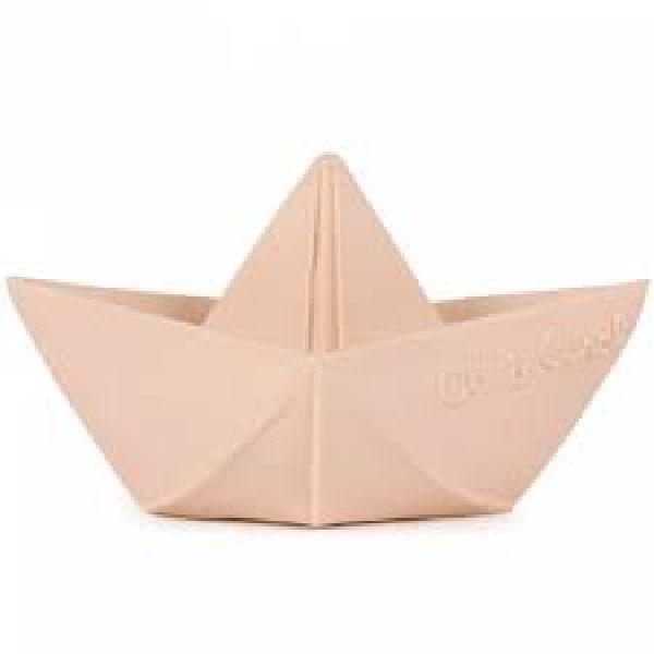 Jouet de bain bateau origami nude