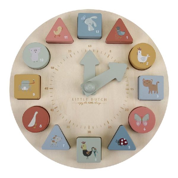 Horloge Puzzle - Little Dutch