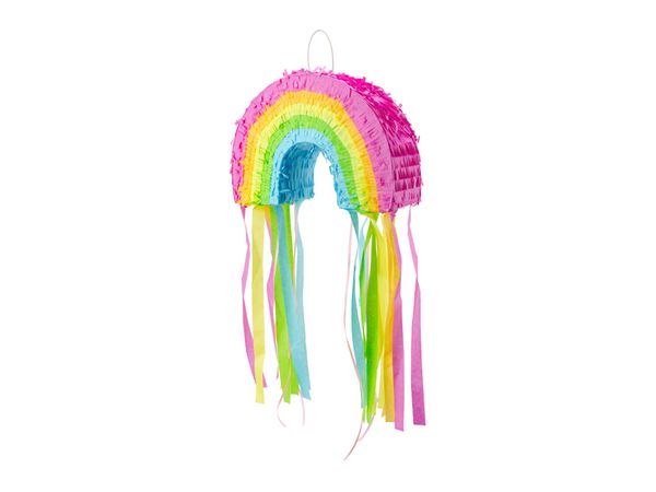 Pinata Rainbow multicolore - 30 cm - Party Deco