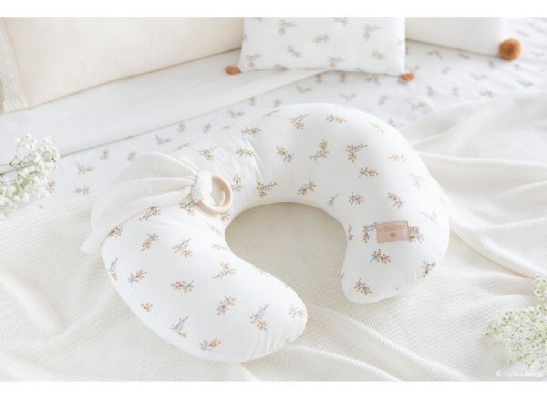 Coussin d'allaitement Sunrise - Flore - Nobodinoz