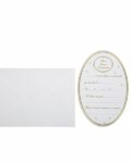 Invitations "Mon premier anniversaire" blanc et or x8 - Artyfêtes