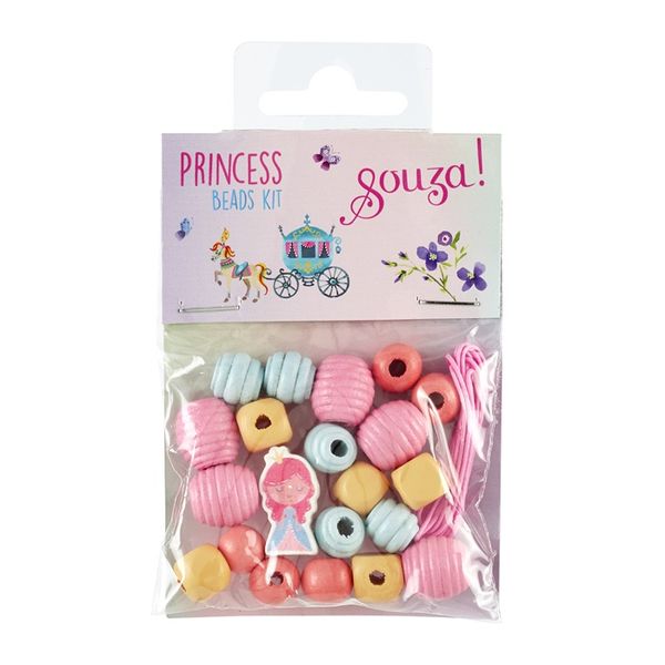 Kit créatif perles en bois Princesse - Souza!