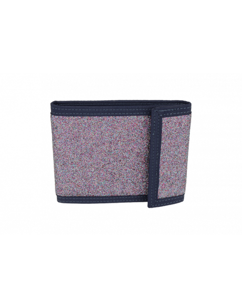 Portefeuille Paillettes Violet