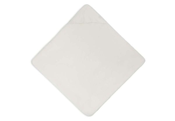 Cape de bain broderie 75x75 cm - Ivory - Jollein