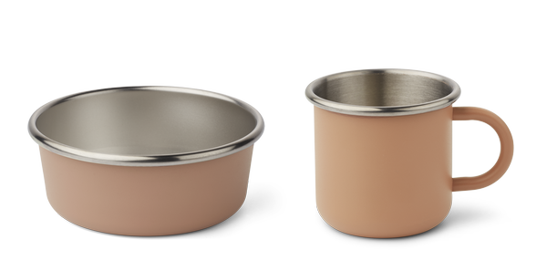 Set Petit déjeuner Chandler - Tuscany rose/pale tuscany mix - Liewood