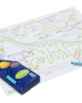 Set à colorier silicone L'ère des Dinosaures - Super Petit