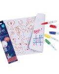 Mini kit à colorier silicone Poney Club réversible - Super Petit