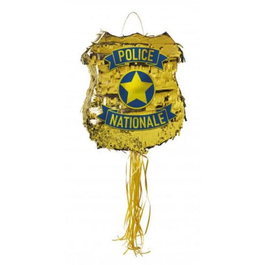 Pinata Badge Police