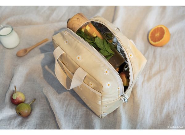 Lunch Bag Isotherme Sunshine - Daisies - Nobodinoz