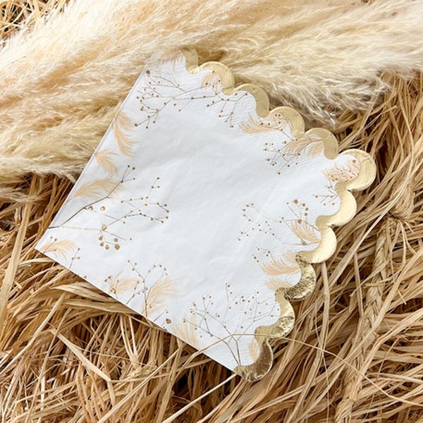 Serviettes Fleurs des champs x16 - 33 cm - Artyfêtes