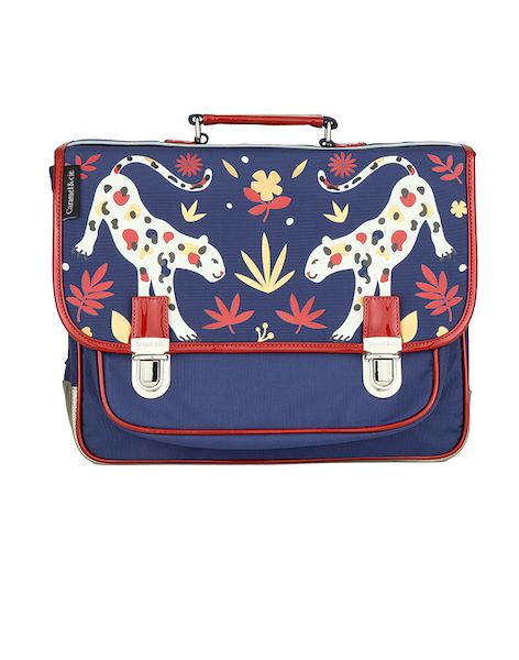 Cartable moyen Flowers Panthers - Caramel & Cie