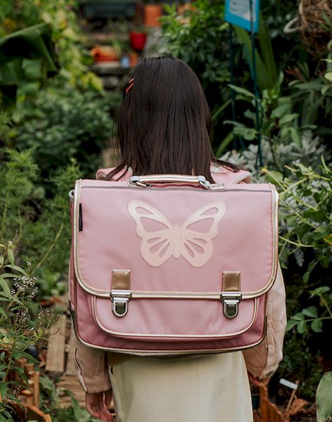 Cartable moyen Papillon Blossom - Caramel & Cie
