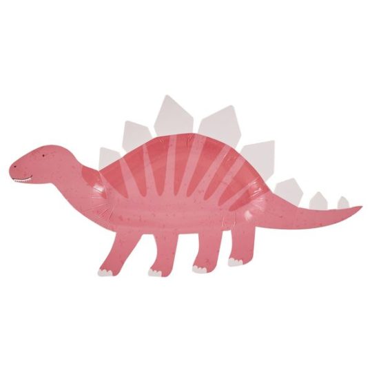Assiettes Party Like a Dinosaur x8 - Ginger Ray