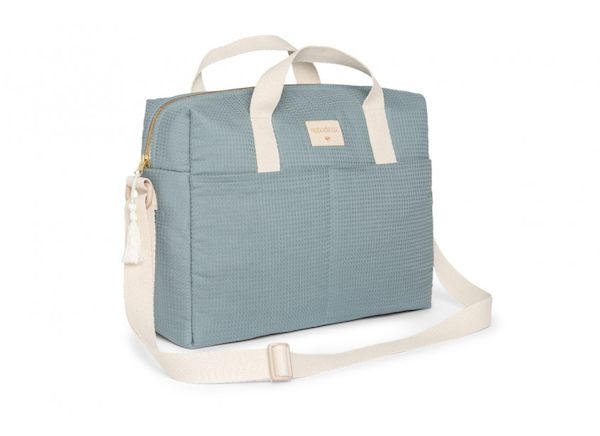 Sac à langer Gala - Stone Blue - Nobodinoz