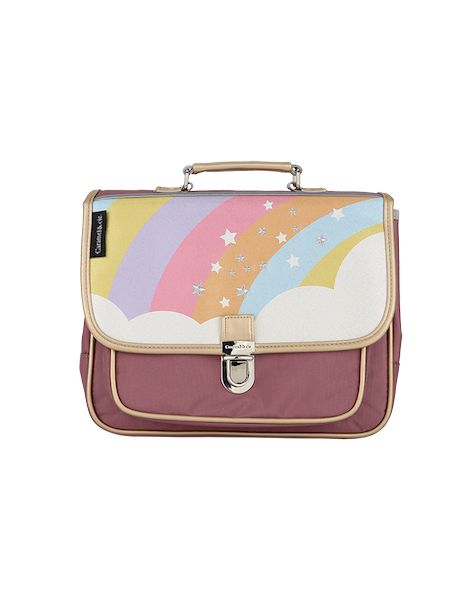 Petit Cartable Arc-en-ciel étoile - Caramel & Cie