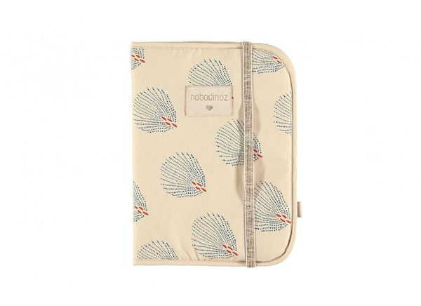 Protege carnet de santé Poema - Blue Gatsby / Cream - Nobodinoz