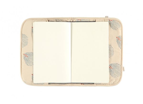 Protege carnet de santé Poema - Blue Gatsby / Cream - Nobodinoz