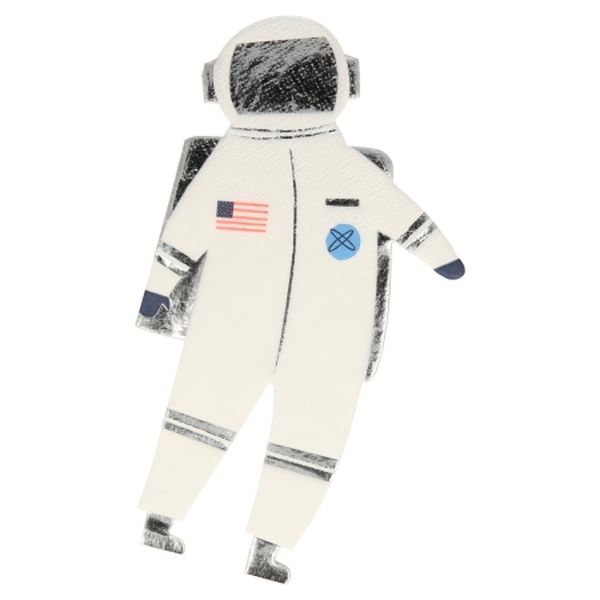Serviettes Astronautes x16 - Meri Meri