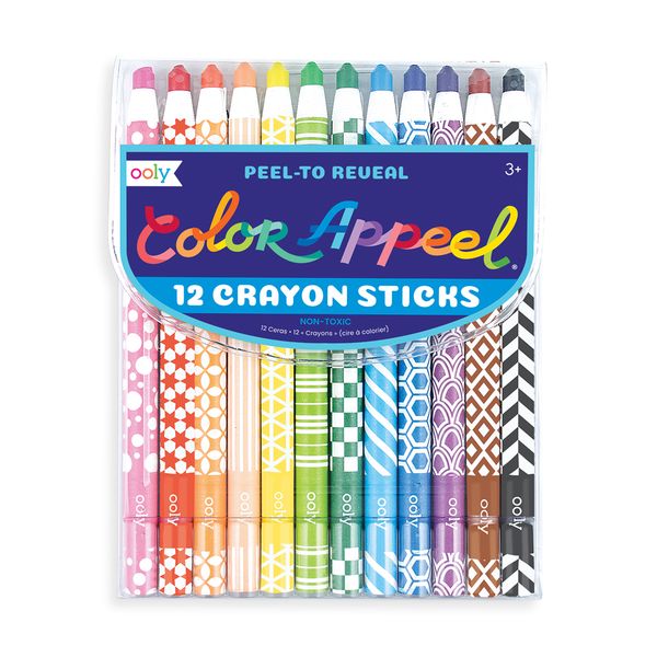 Crayon de cire de couleur x12 - Ooly