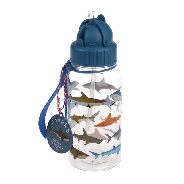 Bouteille d'eau réutilisable Requins - Rex London
