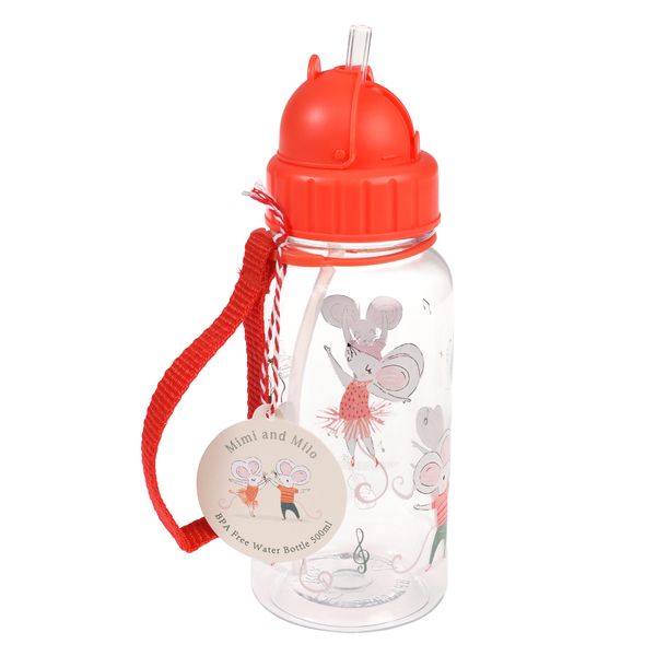 Bouteille d'eau réutilisable "Mimi and Milo" - Rex London