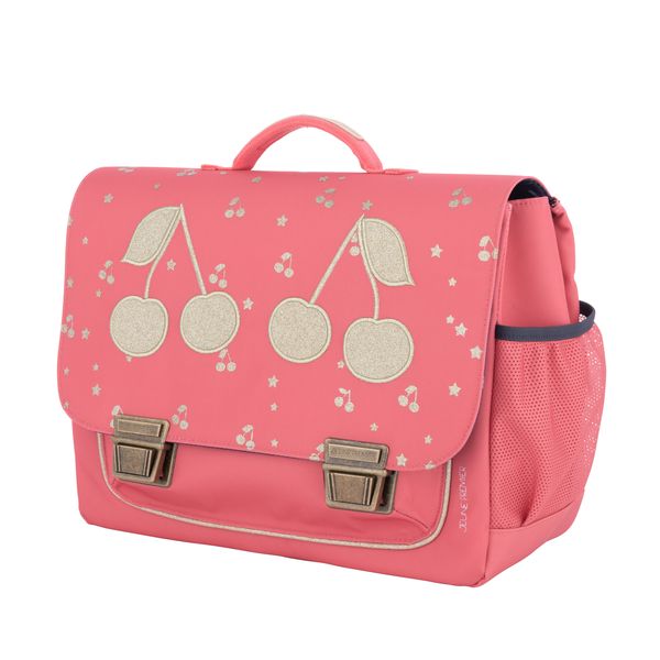 Cartable Midi - Glitter Cherry Pink - Jeune Premier