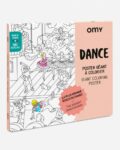 Poster à colorier - Dance - OMY