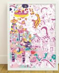 Poster à colorier - Lily - OMY