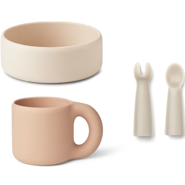 Set de repas lise rose multi mix liewood
