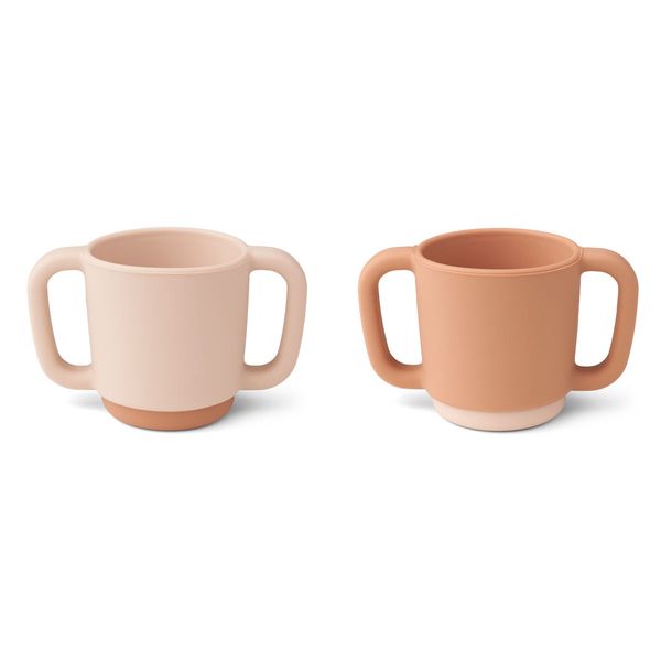 gobelets avec anse rosie rose mix liewood