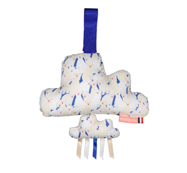 Doudou musicale bébé - Nuage musical léopard pour bébé – MELLIPOU