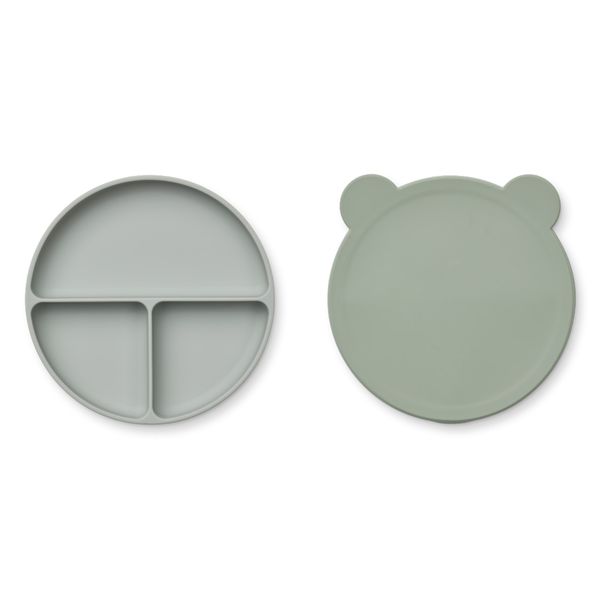 assiette avec couvercle à compartiments frodo liewood