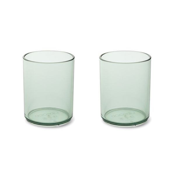 lot de 2 gobelets mika peppermint liewood