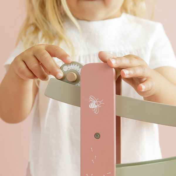 circuit rampe en bois pink little dutch