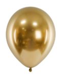 lot de 10 ballons glossy dorés 30 cm