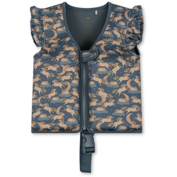 gilet de nage flotteur unicorn blue konges slojd