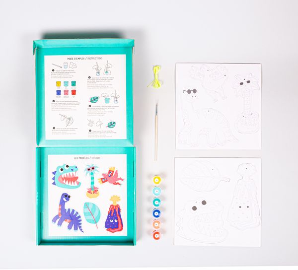 Paintbox peinture par numéros OMY dinos