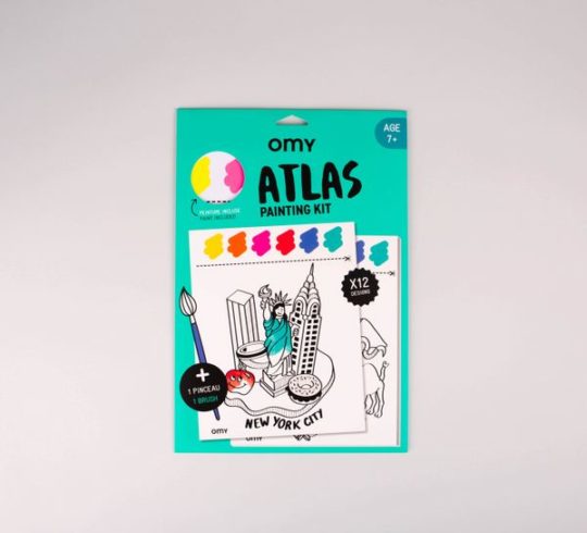kit de peinture atlas omy