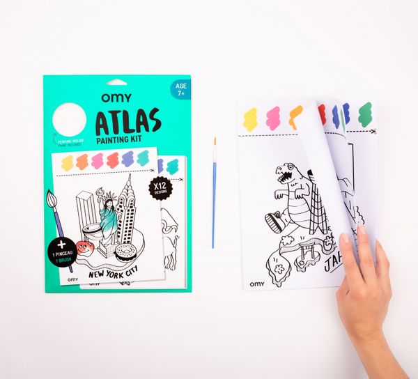 kit de peinture atlas omy