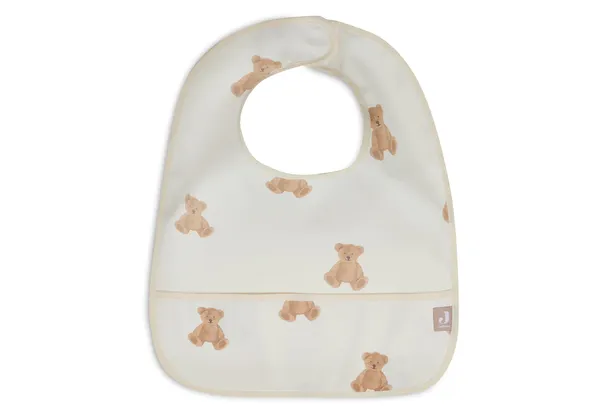 lot de bavoirs waterproof teddy bear jollein