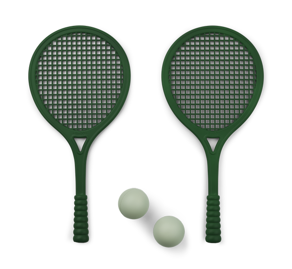 set de tennis monica garden green dusty mint liewood