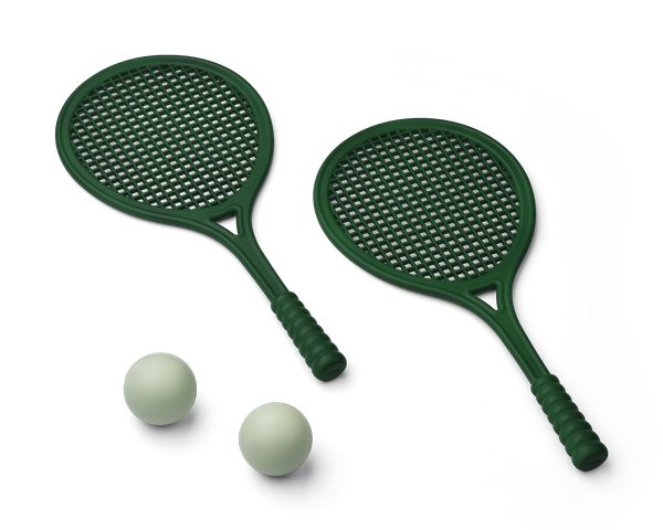 set de tennis monica garden green dusty mint liewood